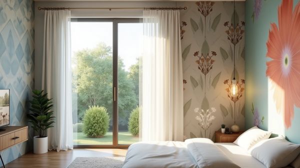 10 idées de papier peint moderne pour la chambre d'ado